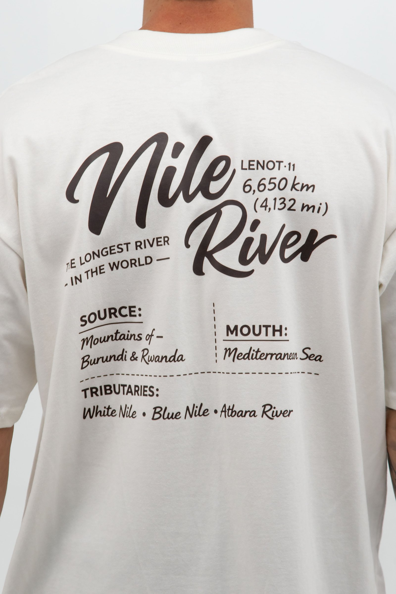 Over Nile River - Offwhite