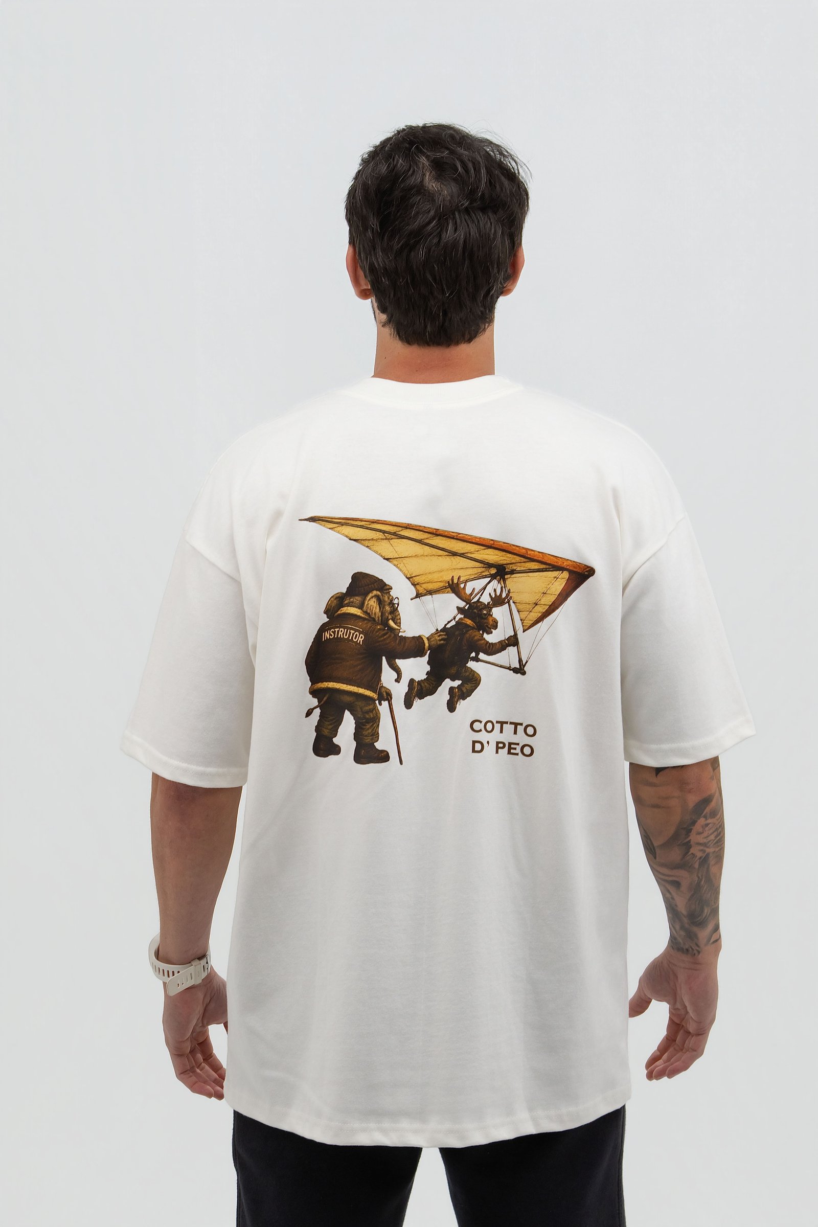 Over Instrutor - Offwhite