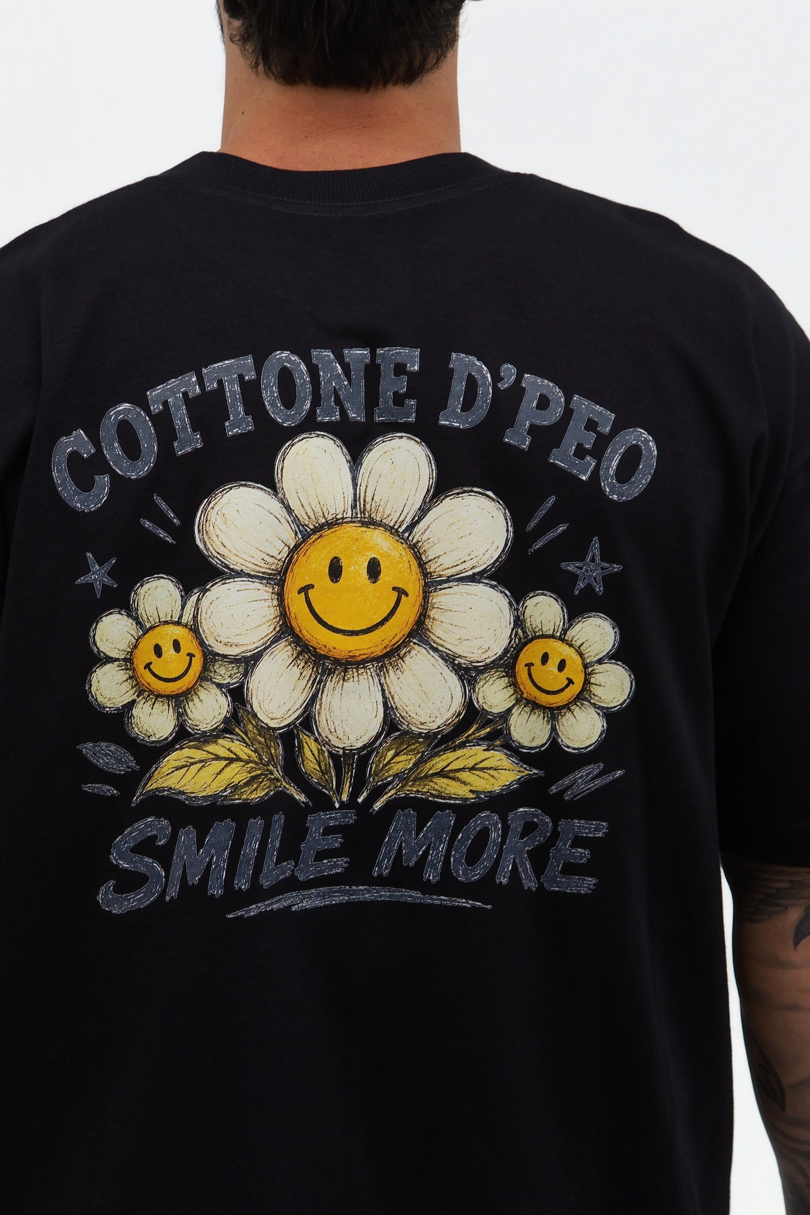 Over Flor Smile - Preta
