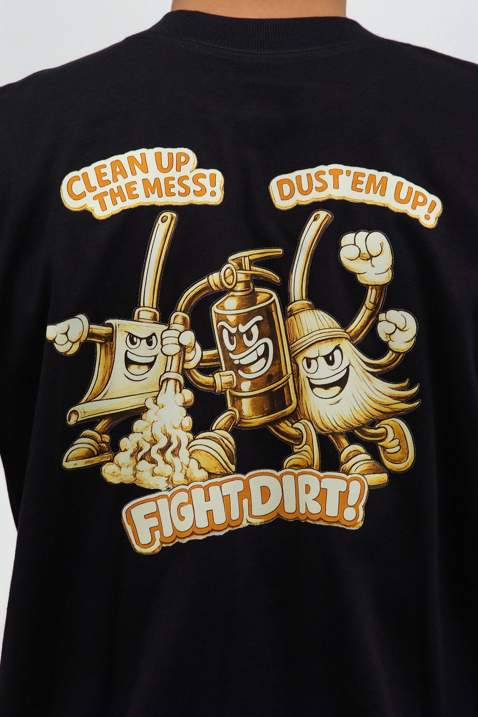 Over Fight Clean - Preta