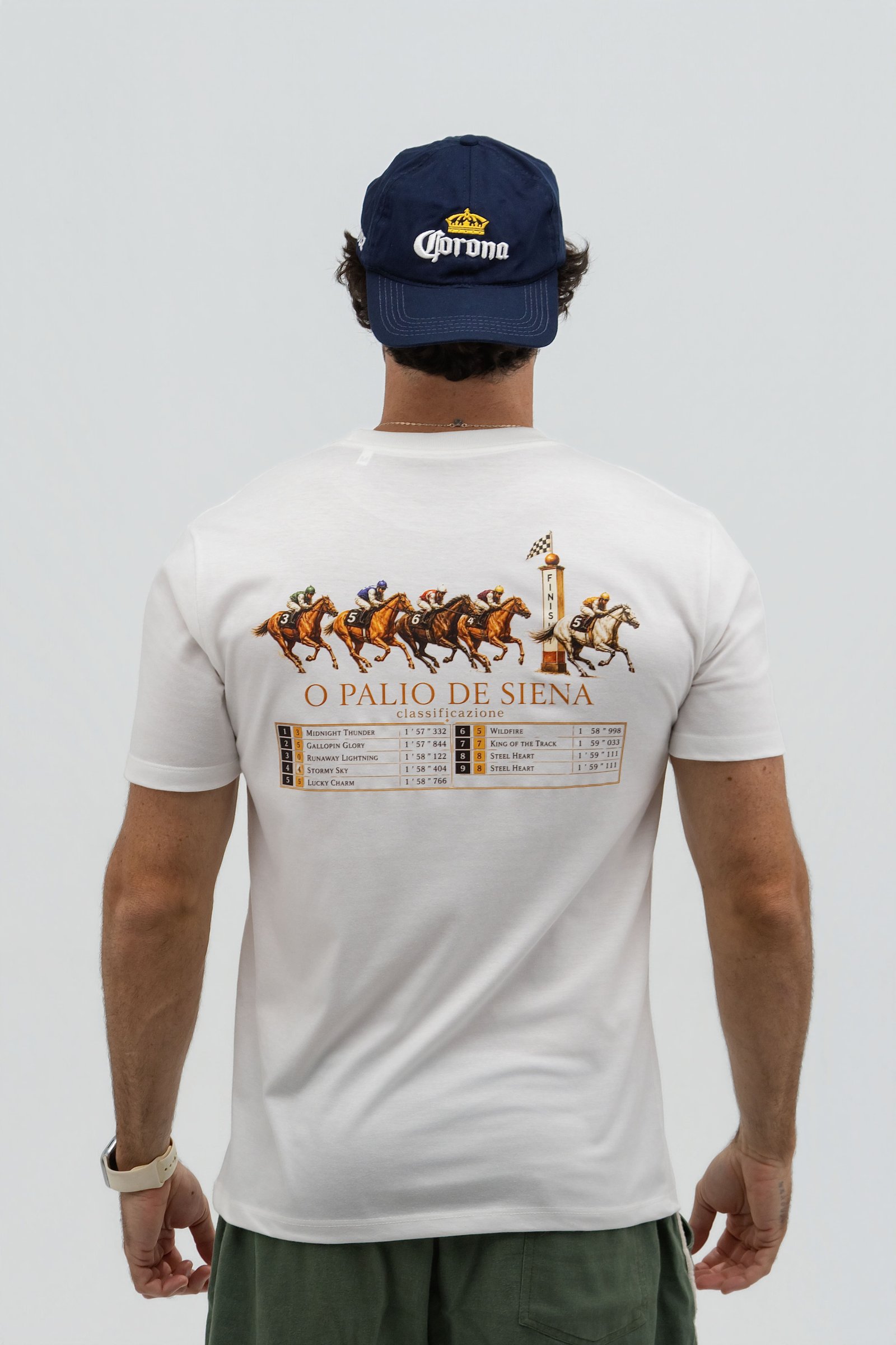 Regular Corrida de Cavalo - Offwhite