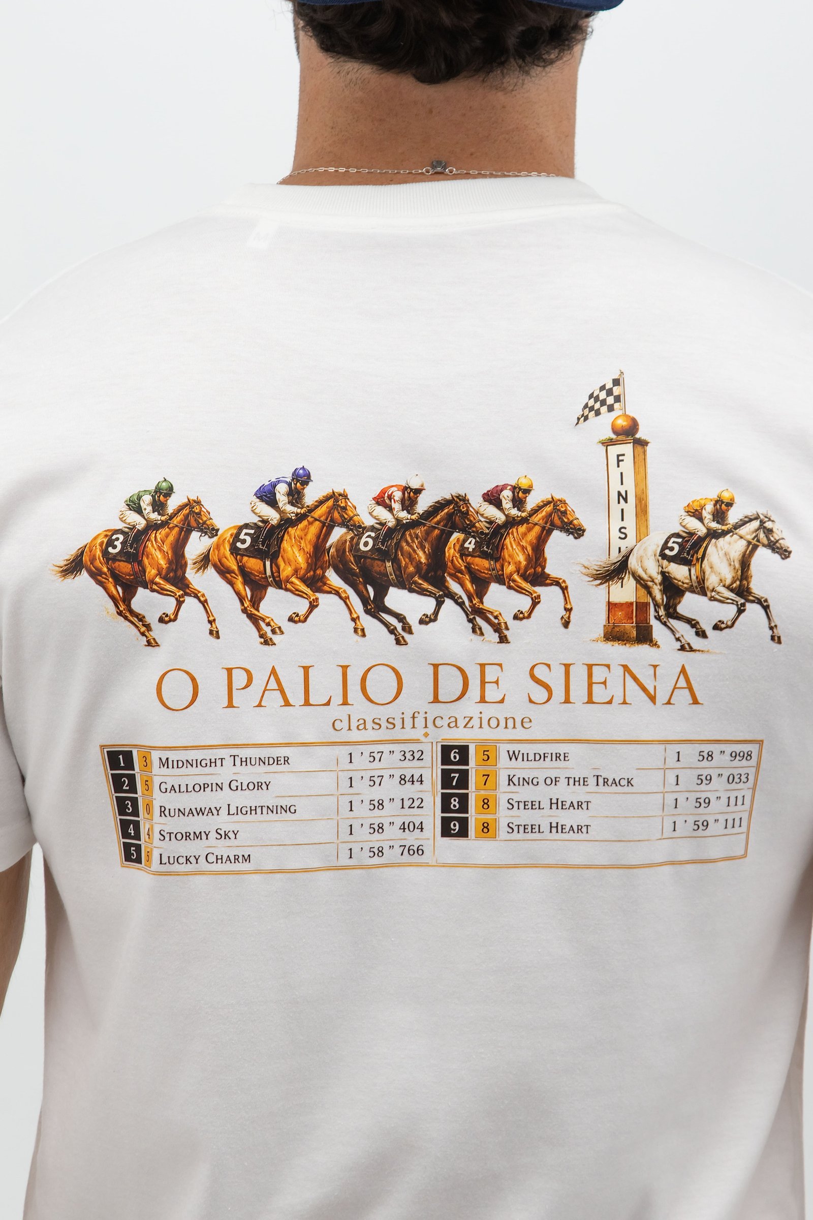 Regular Corrida de Cavalo - Offwhite