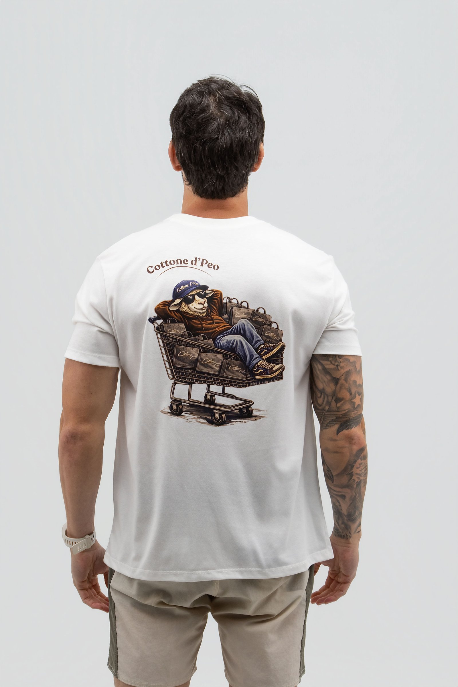 Regular Carrinho de Compras - Offwhite