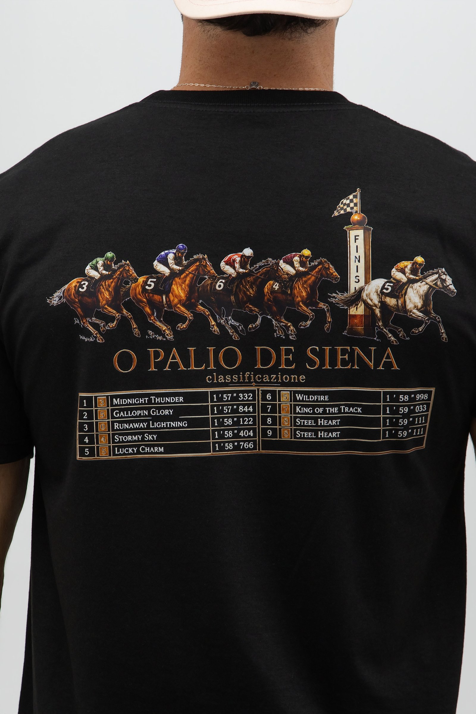 Regular Corrida de Cavalo - Preta