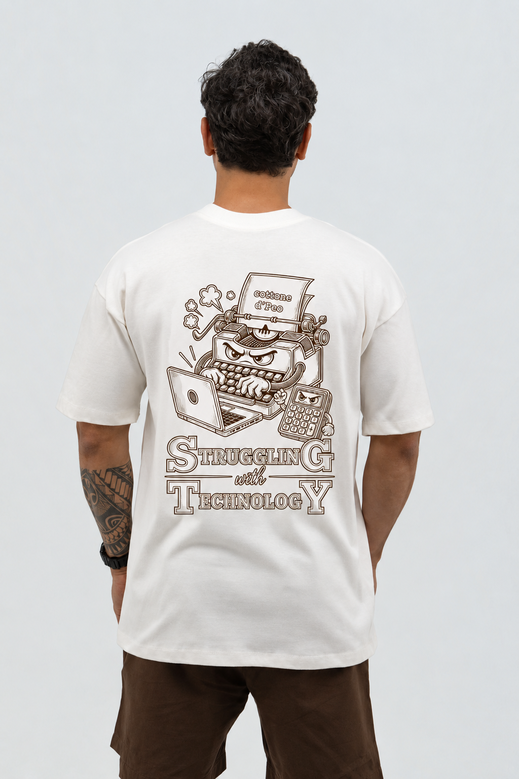 Over Tecnologia - Offwhite