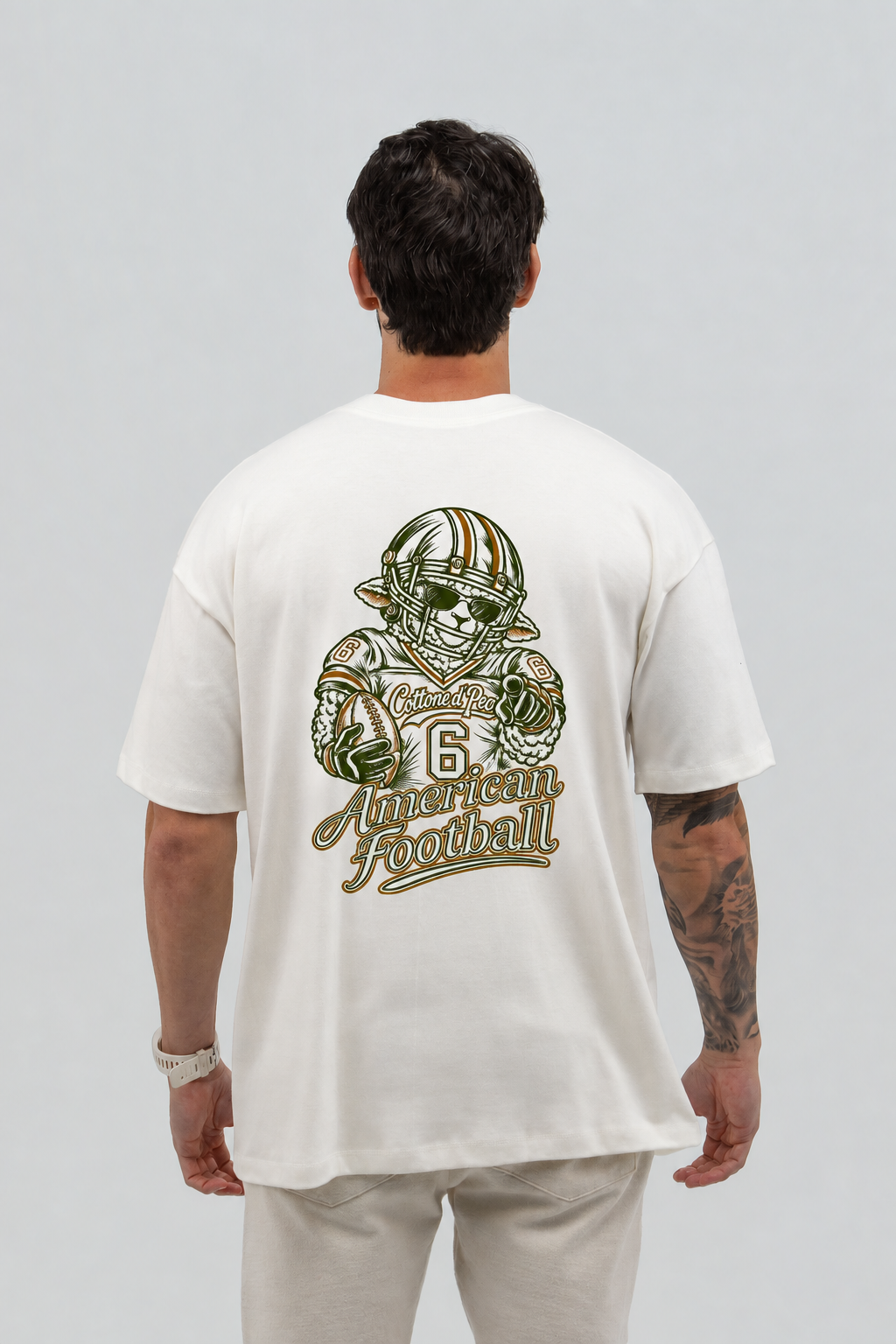 Over Futebol Americano - Offwhite